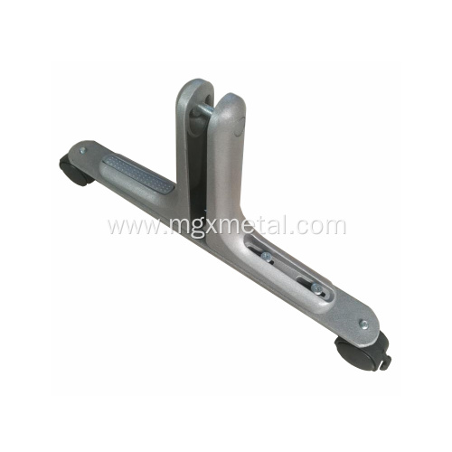 Office Screen Mobile Feet Aluminium Mobile Adjustable Foot For Office Divider Manufactory